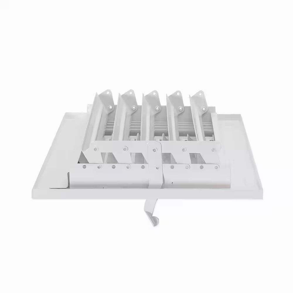 10 In. X 6 In. 3-Way Steel Wall/Ceiling Registered, White