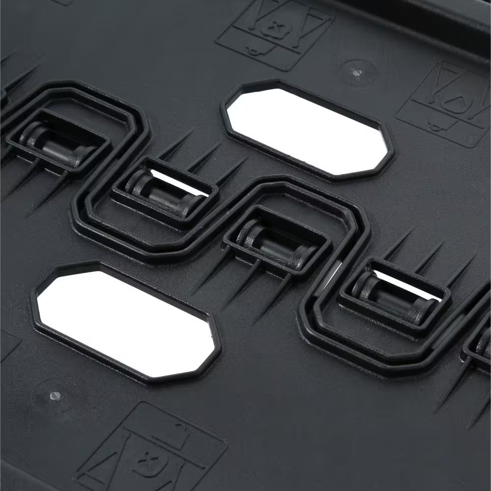 32 In. H Plastic 2-Way Adjustable Folding Sawhorse (2 Pack)