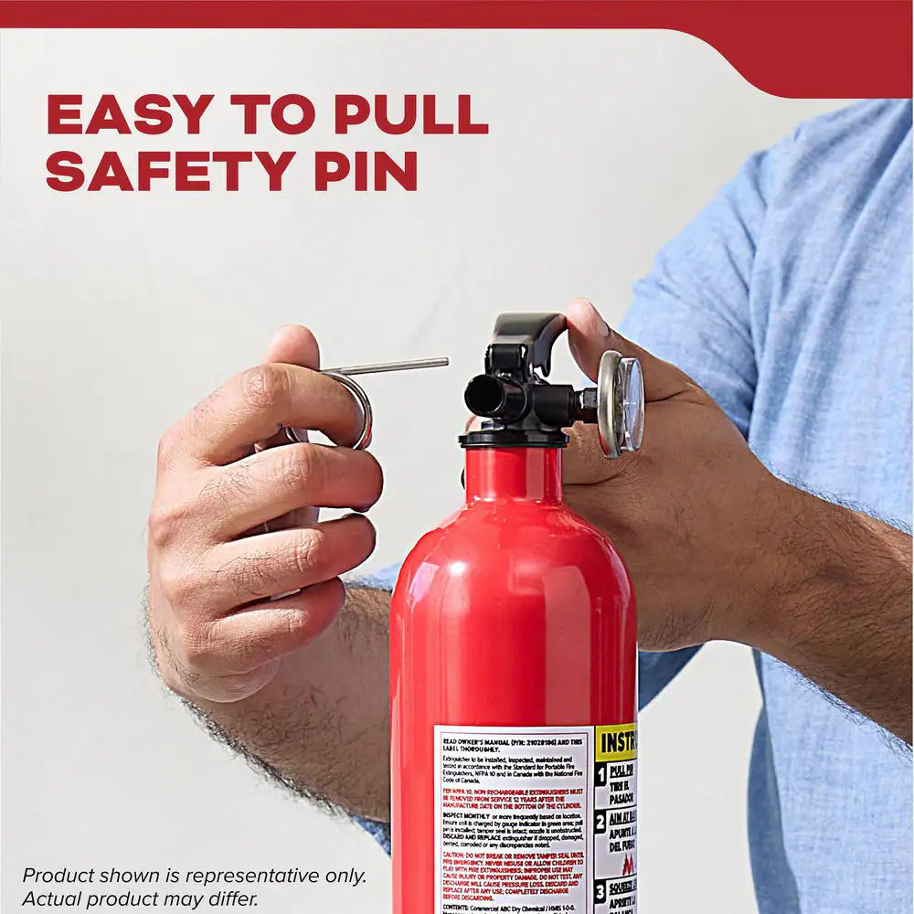 Home and Workshop 5-B:C Class BC 2 Lb. Fire Extinguisher 21031882