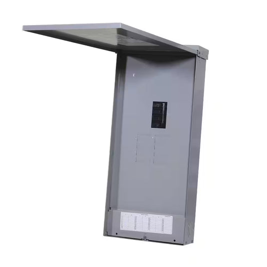 Powermark Gold 200 Amp 8-Space 16-Circuit Outdoor Main Breaker Circuit Load Center Panel