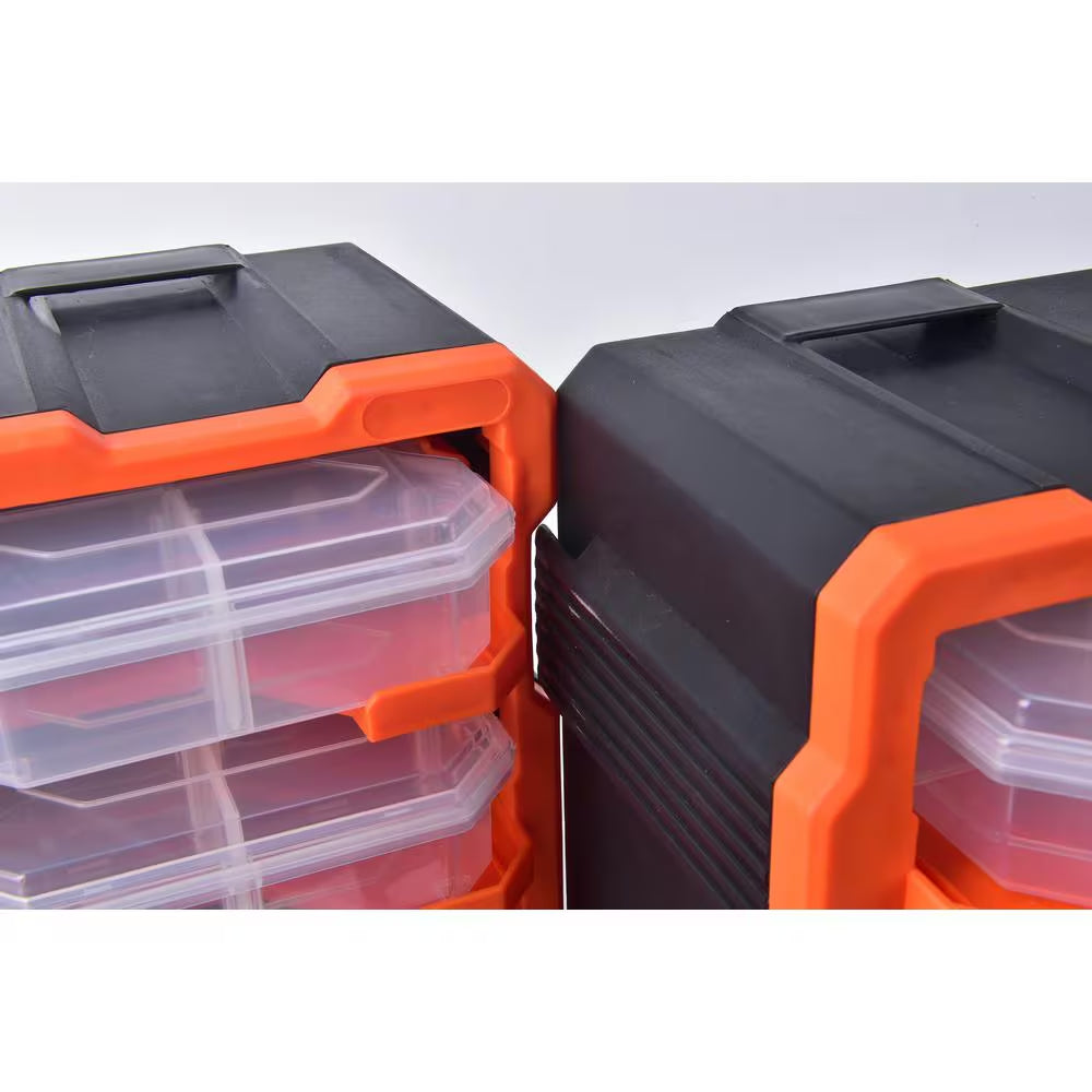 50-Compartment Rack with 6 Small Parts Organizer