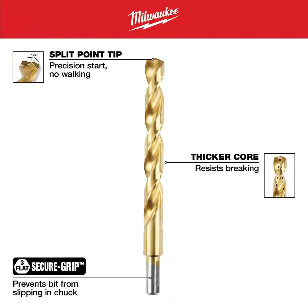 Titanium Drill Bit Set (20-Piece)