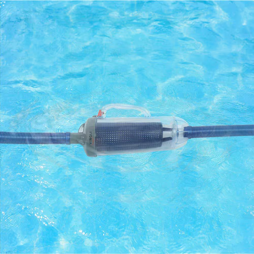 Leaf Canister with Plastic Mesh Basket Leaf Trap for Automatic Pool Vacuum Cleaner Sweeper