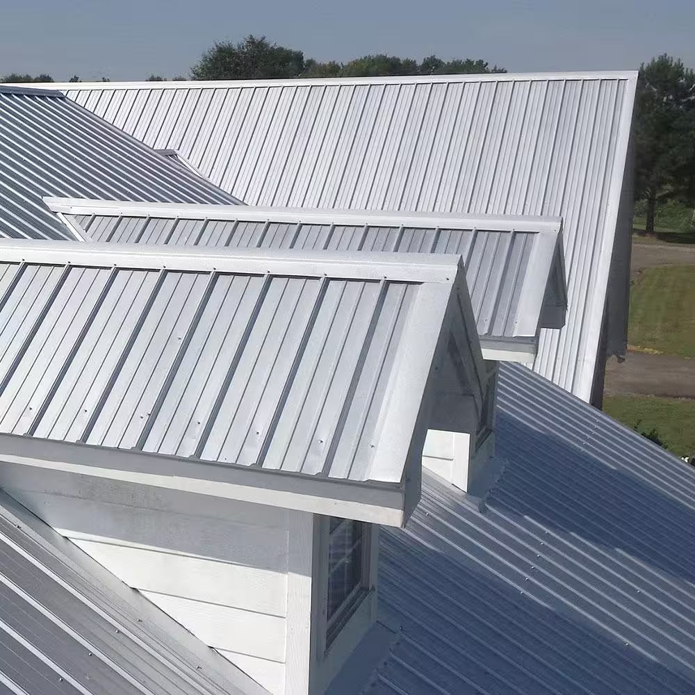 12 Ft. Sm-Rib Galvalume Steel 29-Gauge Roof/Siding Panel