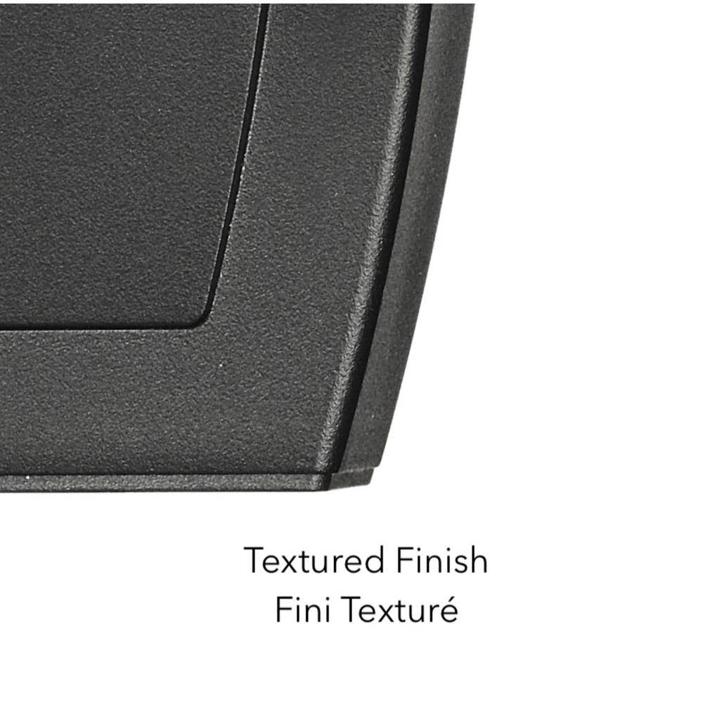 Black Classic Wall Mount Mailbox