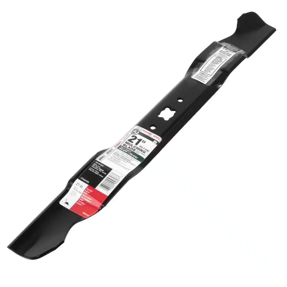 Original Equipment 3-In-1 Blade for 21 In. Walk-Behind Lawn Mowers with a Bow-Tie Center Hole OE# 942-0741