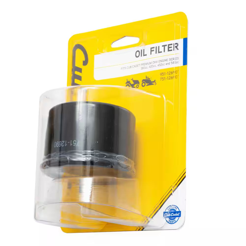 Premium OHV Engine 382 Cc, 420 Cc, 452 Cc, and 547 Cc Oil Filter OE# 951-12690 / 751-12690