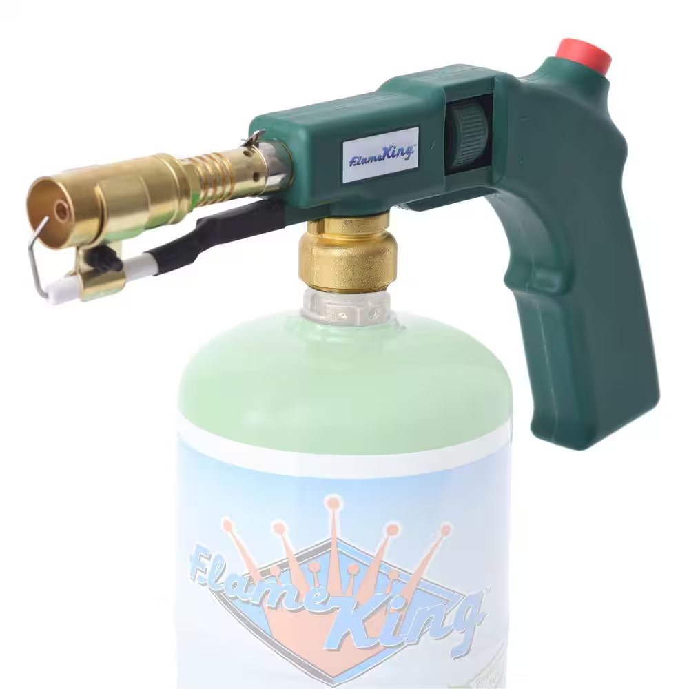 27,000 BTU Propane Handheld Torch with Self Ignition for 1 Lb. Propane Cylinder