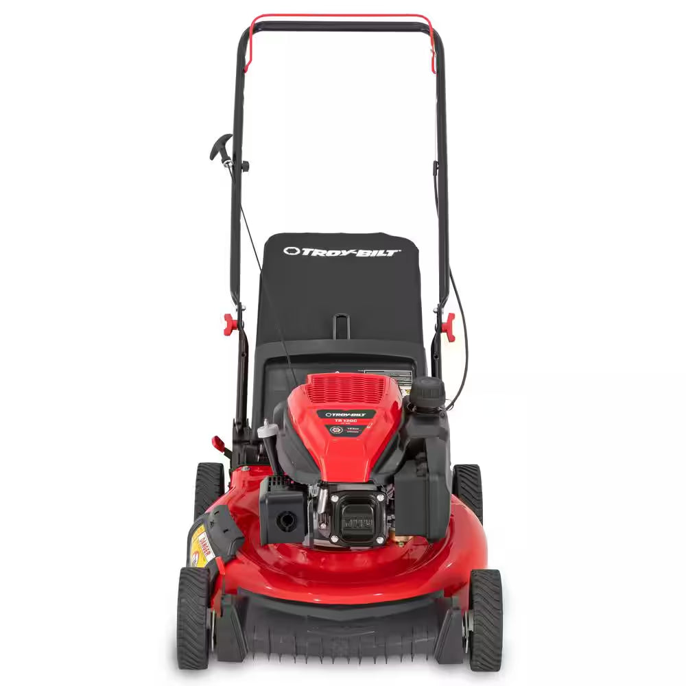 21 In. 163Cc OHV Engine Push 3-In-1 Gas Walk behind Lawn Mower with Tri-Action Cutting System