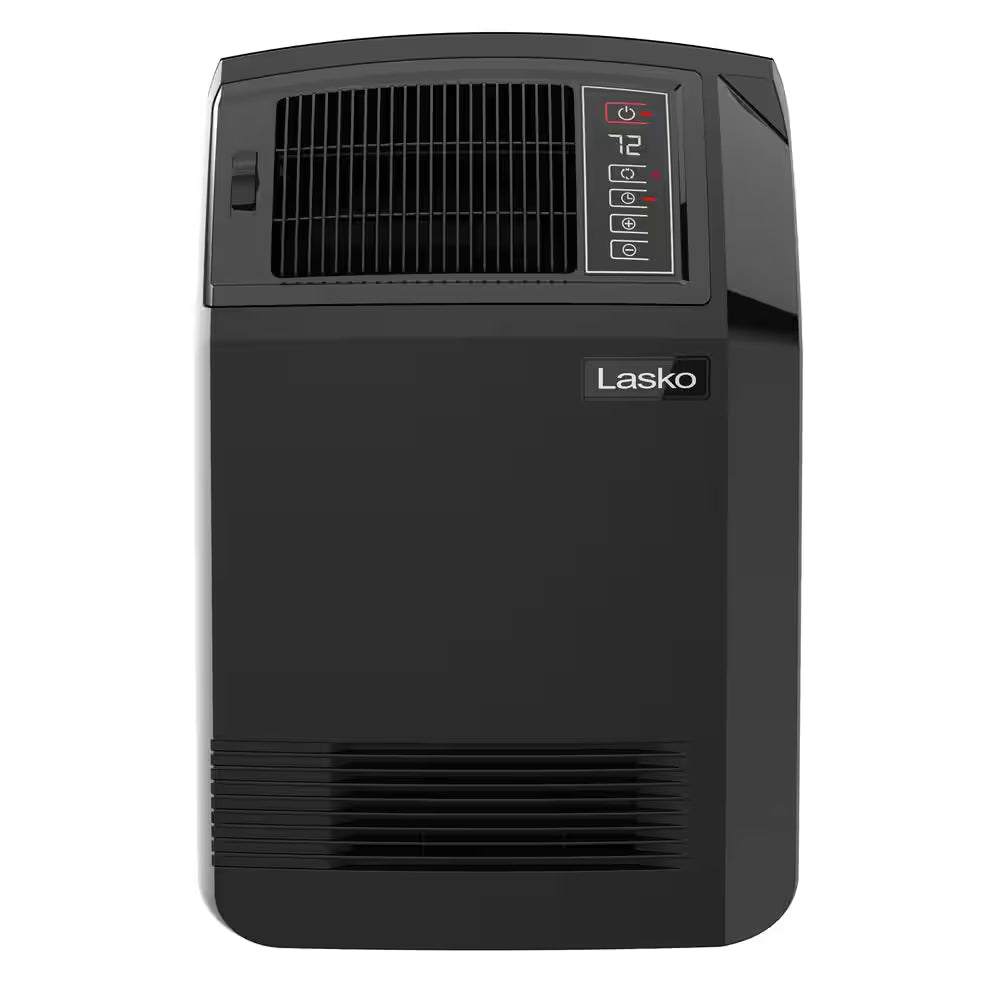 23 In. Electric Cyclonic Ceramic Console Heater with Remote