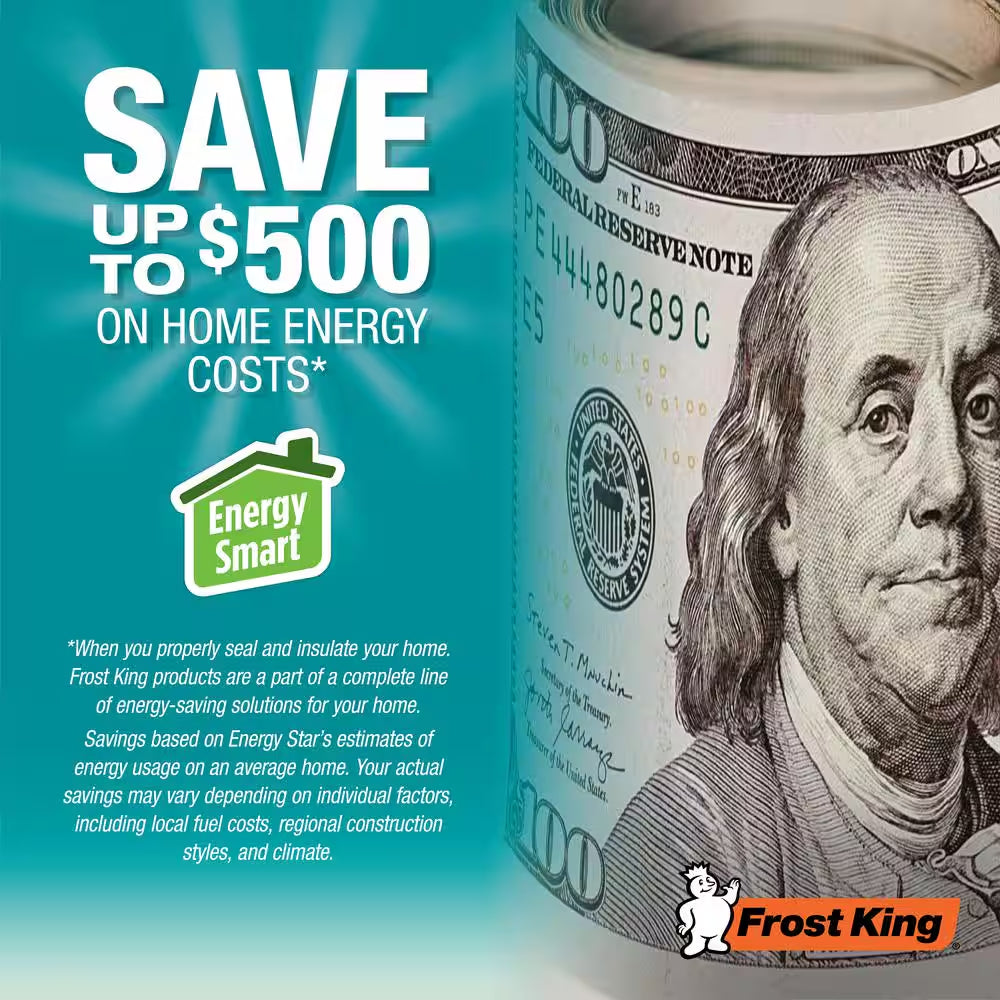 5/16 In. X 1/4 In. X 17 Ft. White D-Center EPDM Medium Gap Weatherseal Tape