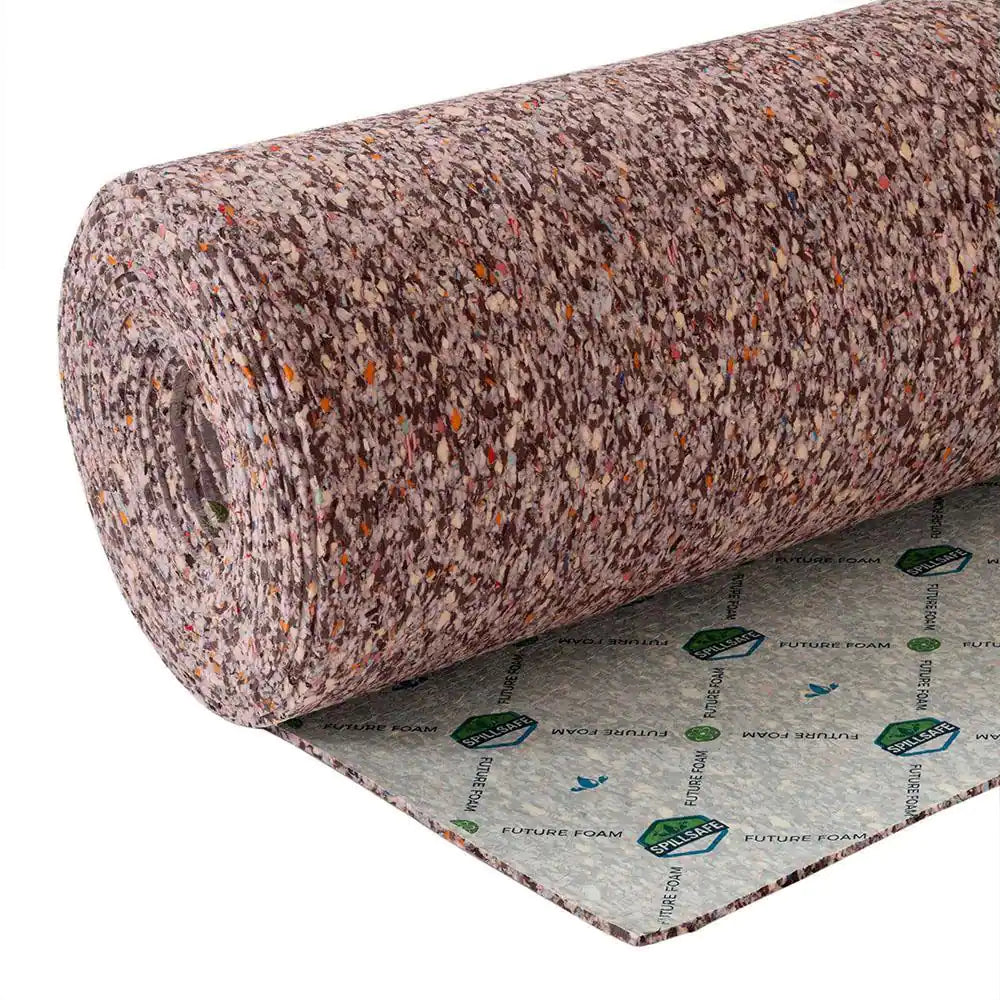 5/16 In. Thick 8 Lb. Density Rebond Carpet Pad with Moisture Barrier