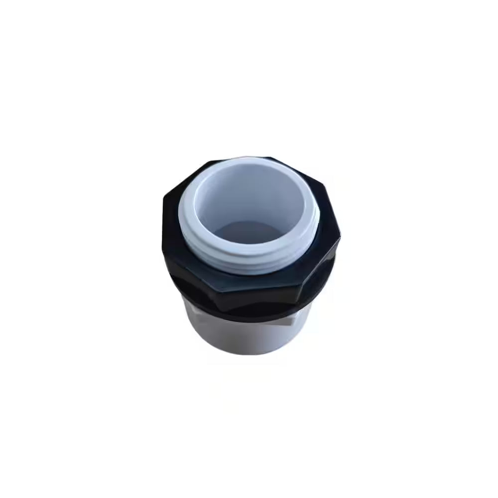 24 In. Plastic round Water Heater Drain Pan with PVC Fitting