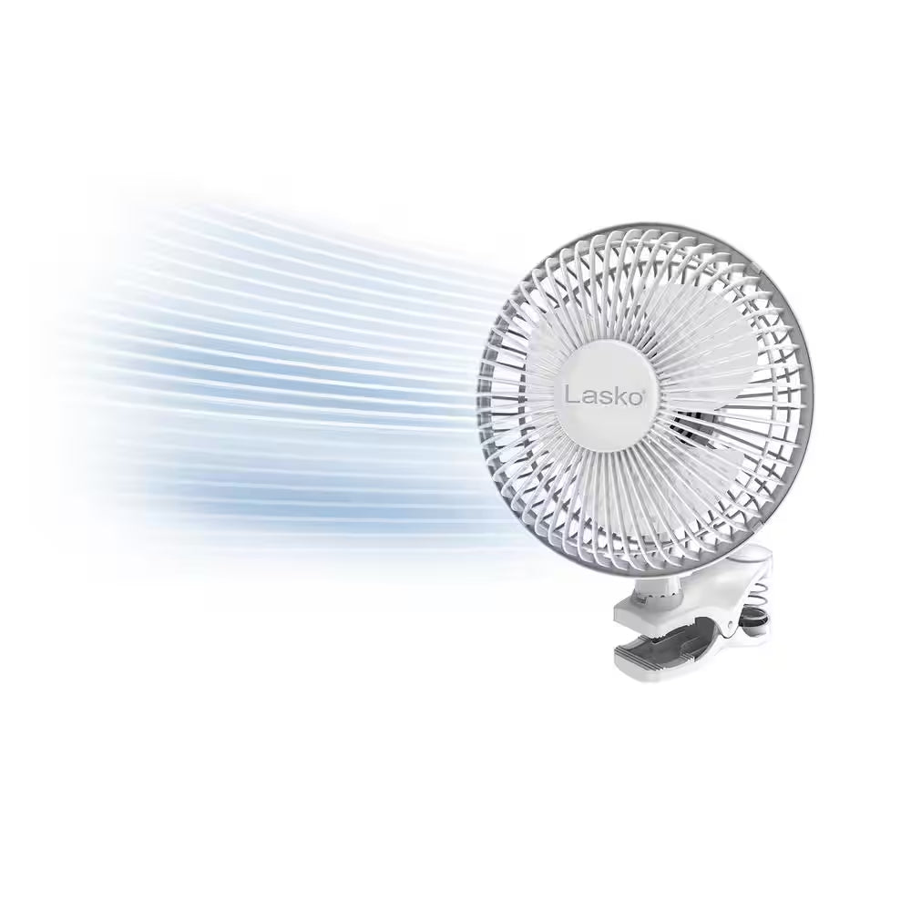 6 In. 2-Speed Clip Fan