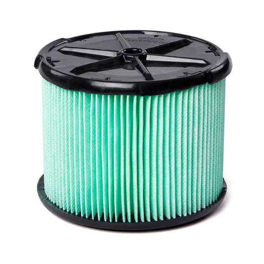 Genuine HEPA Material Pleated Shop Vacuum Filter Replacement for Most 3-4.5 Gal.  Wet Dry Vacs (1-Pack) VF3600