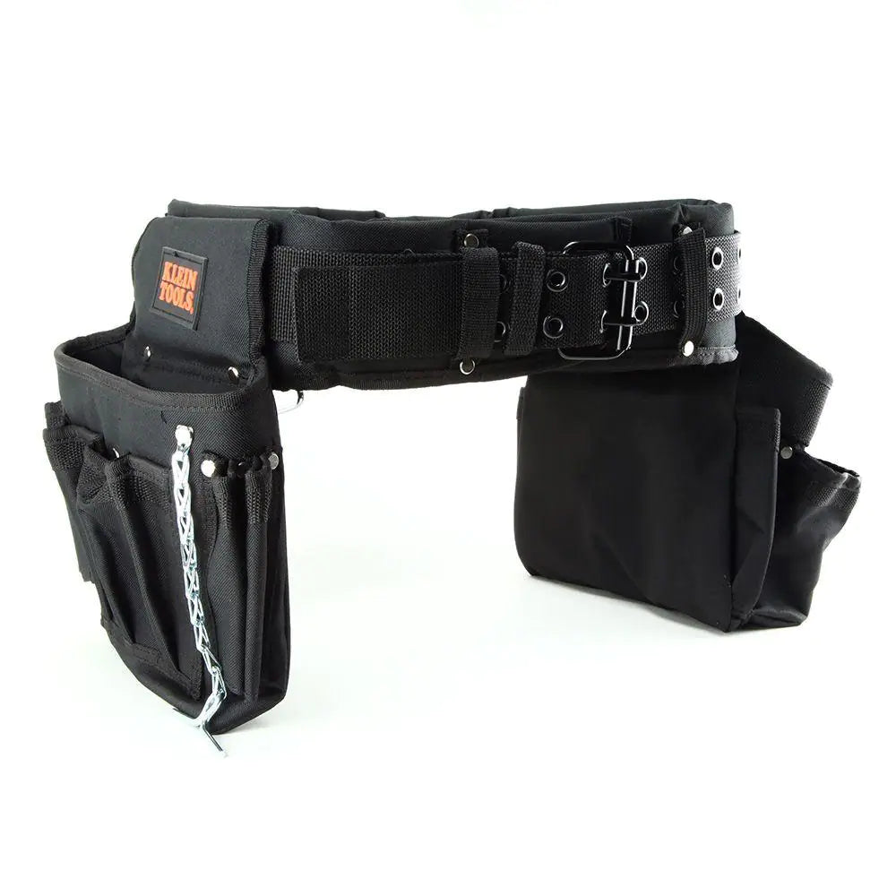 Electrician'S Padded Tool Belt/Pouch Combo, 27-Pocket, 4-Piece, Adjustable Size 30-43 In.