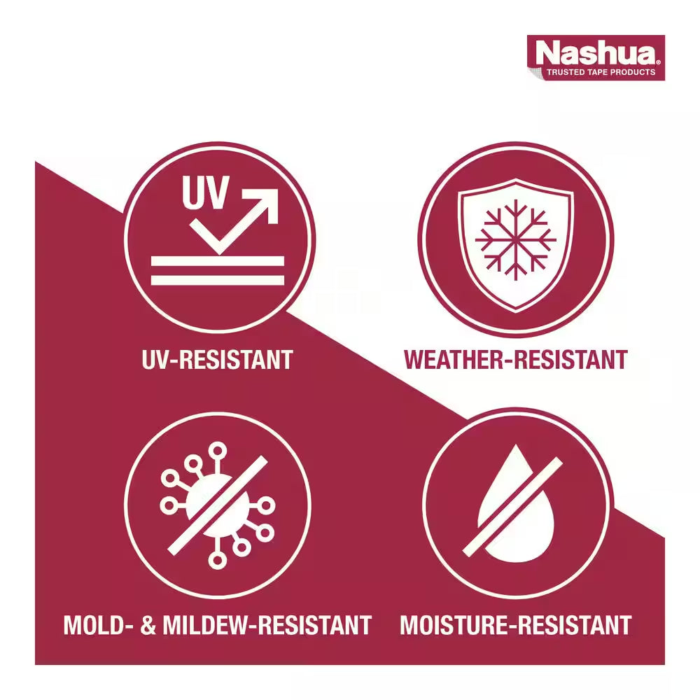 1.89 In. X 30 Yd. Dryer Vent Installation Air Duct Accessory Duct Tape