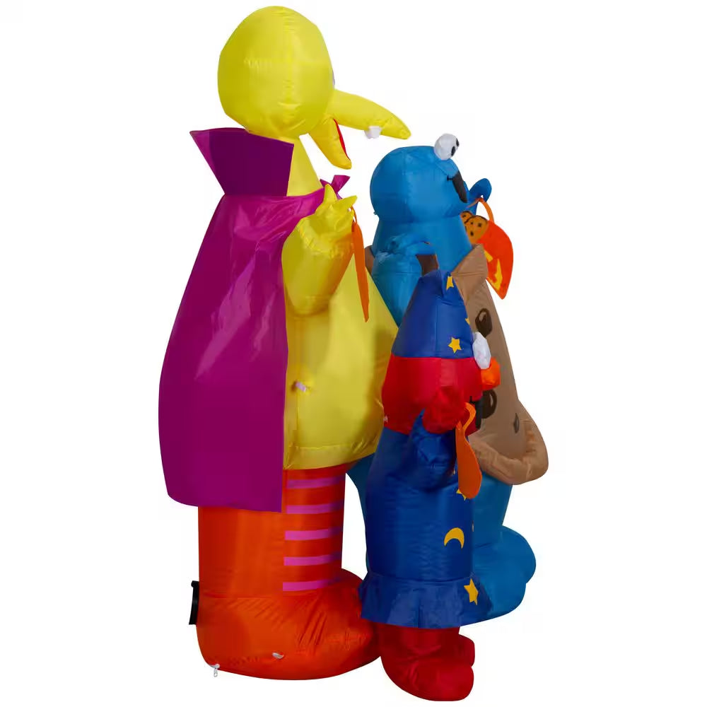 5 Ft. Sesame Street Scene Halloween Inflatable