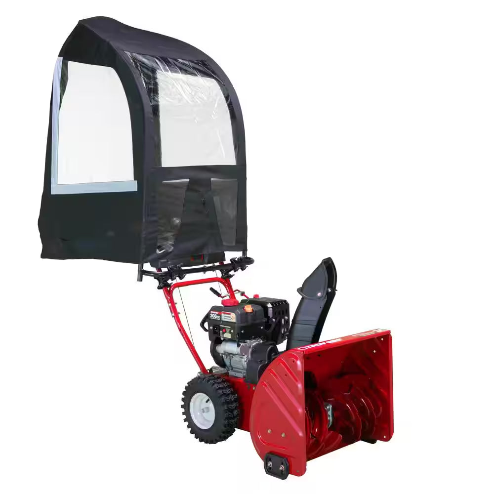 Universal Snow Cab Attachment for Most Two and Three Stage Snow Blowers