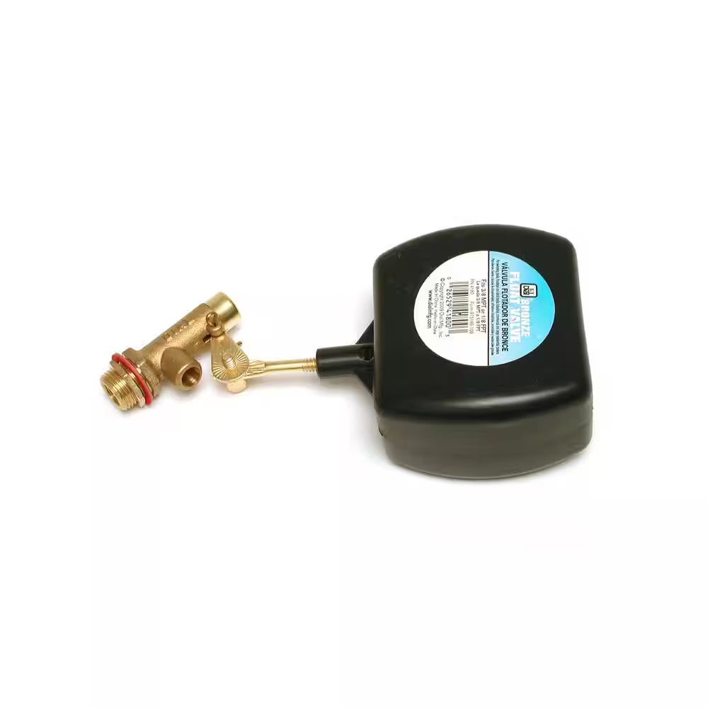 3/8 In. X 1/8 In. Evaporative Cooler MPT X FPT Bronze Float Valve