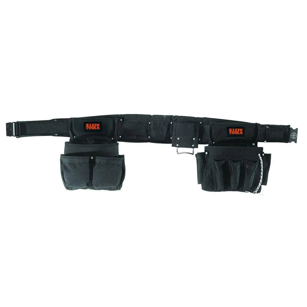 Electrician'S Padded Tool Belt/Pouch Combo, 27-Pocket, 4-Piece, Adjustable Size 30-43 In.