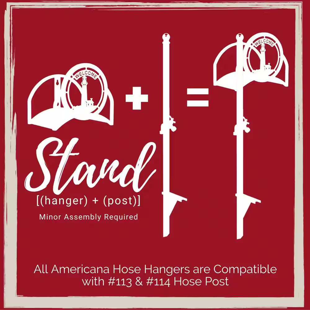 125 Ft. Black Steel Heavy-Duty Wall Mounted Garden Hose Reel