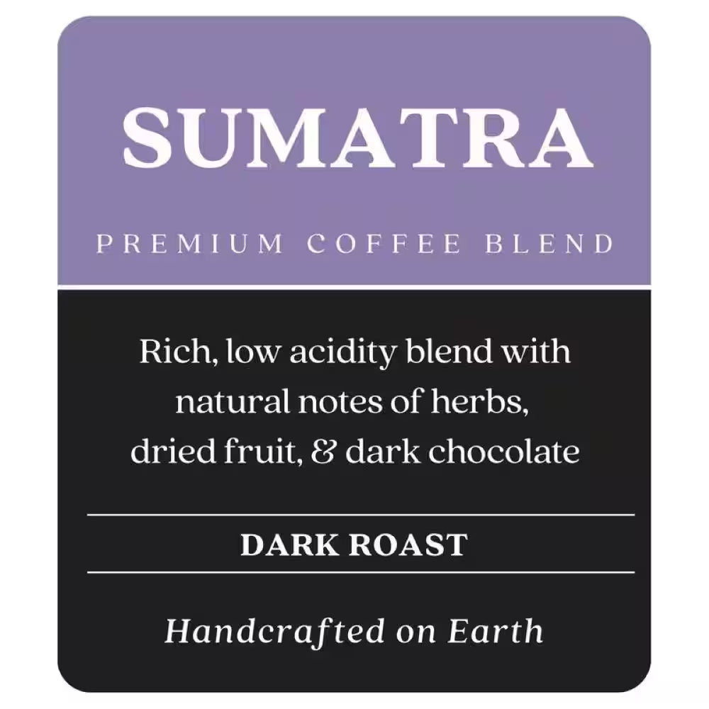 Single Serve Coffee Pods for Keurig K-Cup Brewers, Sumatra Blend, Dark Roast (80-Pack)