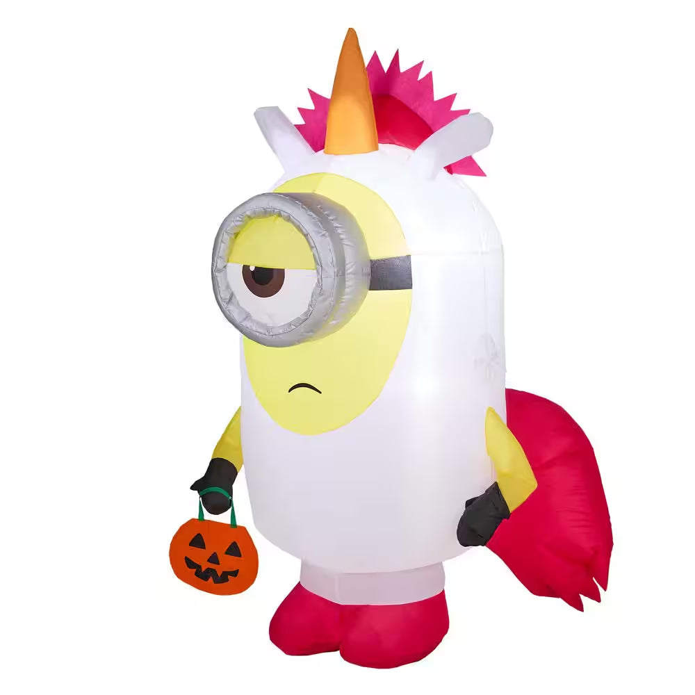 3.5 Ft LED Stuart as Unicorn Inflatable Airblown® I11