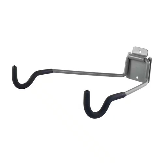 Black 1-Bike Flip up Wall Mounted Garage Bike Wall Hook