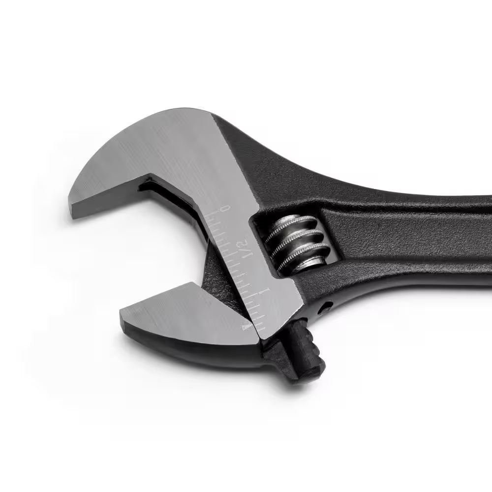 10 In. Black Oxide Adjustable Wrench