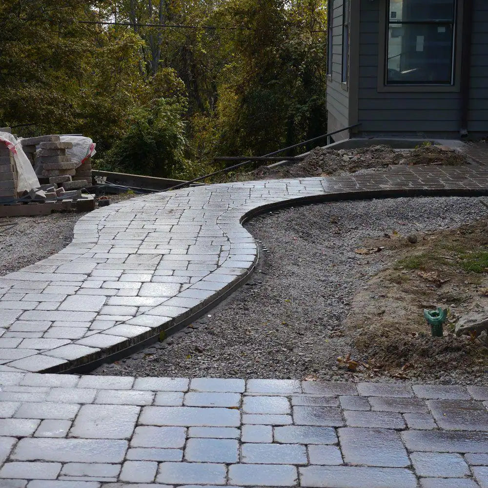 6 Ft. Paver Edging in Black