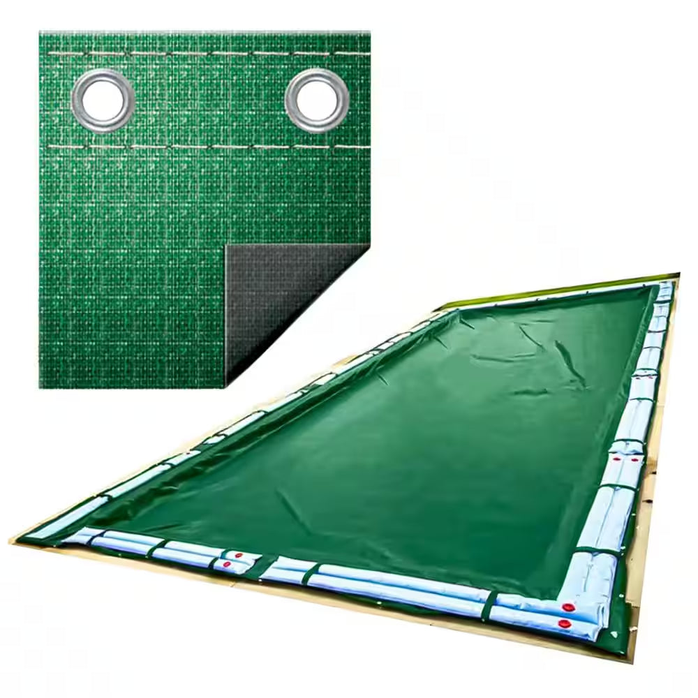 Hydrotools Supreme Guard Winter Pool Cover for 18 X 36 Ft. Inground Pools