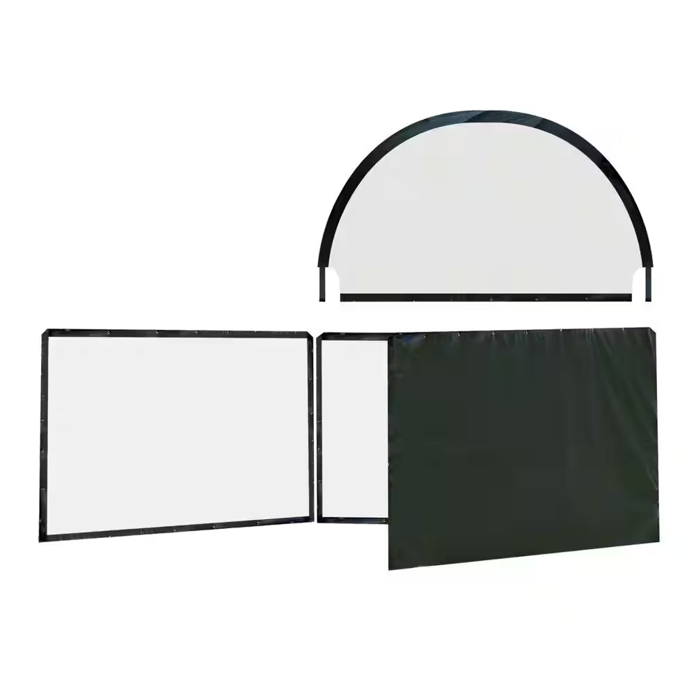 12 Ft. D X 12 Ft. W Enclosure Kit for Corral Shelter in Green with Uv-Treated, Heat-Sealed Panels