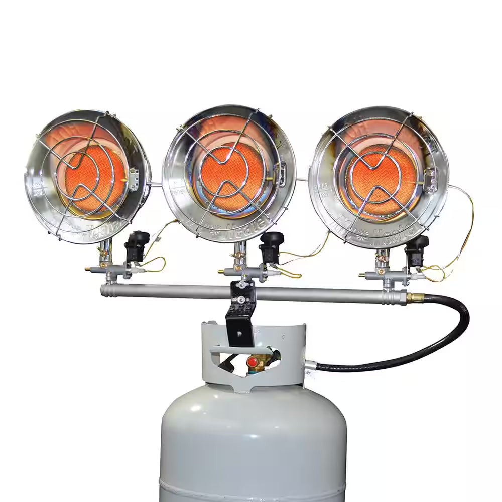 Tank Top 45,000 BTU Radiant Propane Outdoor Space Heater