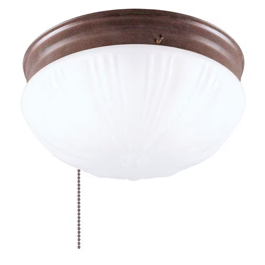 2-Light Sienna Flush Mount