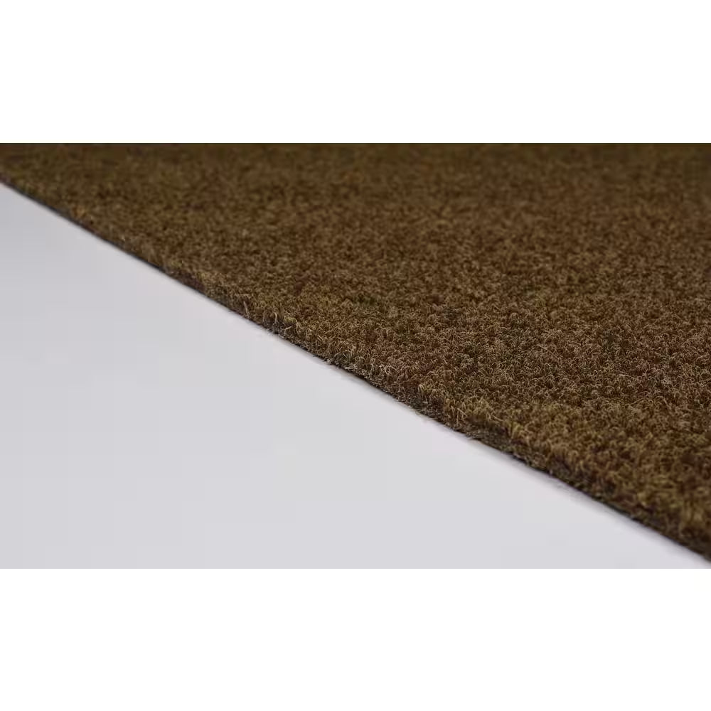 Grizzly Grass 6 Ft. X 8 Ft. Brown Artificial Grass Rug