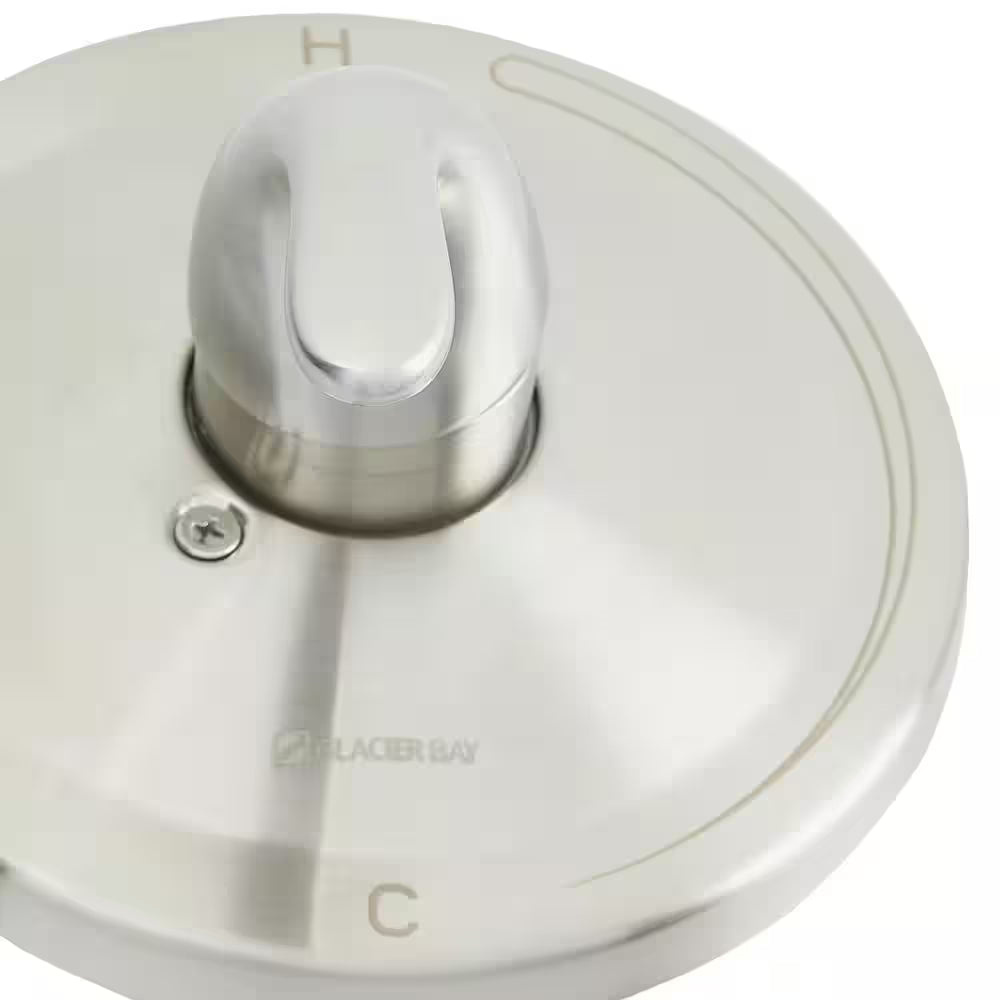 1-Handle Valve Trim Kit in Brushed Nickel (Valve Not Included)