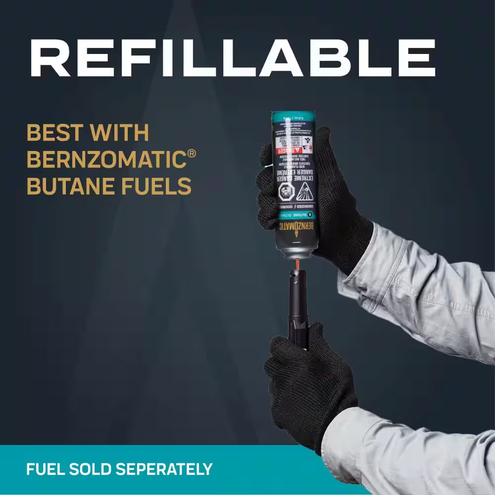 Detail Cordless Pen Torch Butane Torch Kit with 7 Settings and Case