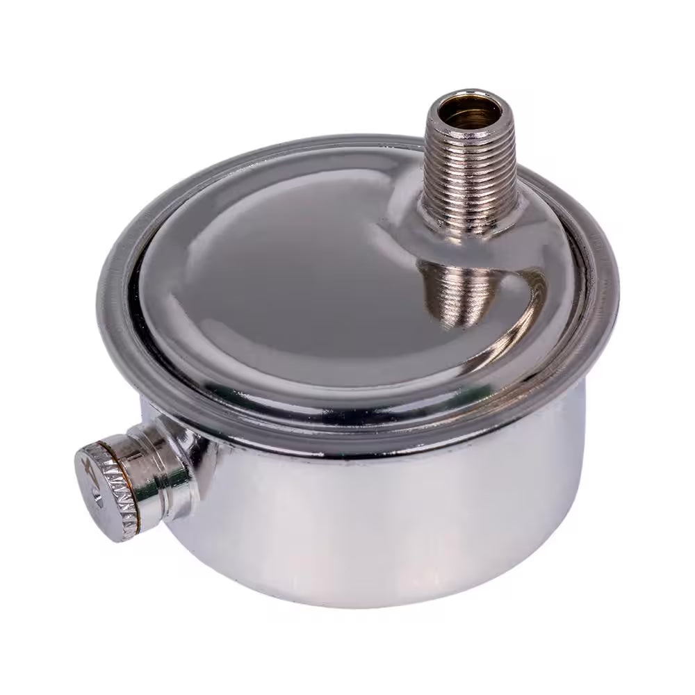 1/8 In. Chrome Radiator Air Valve Gorton Style Angle Steam Air Vent Size #6