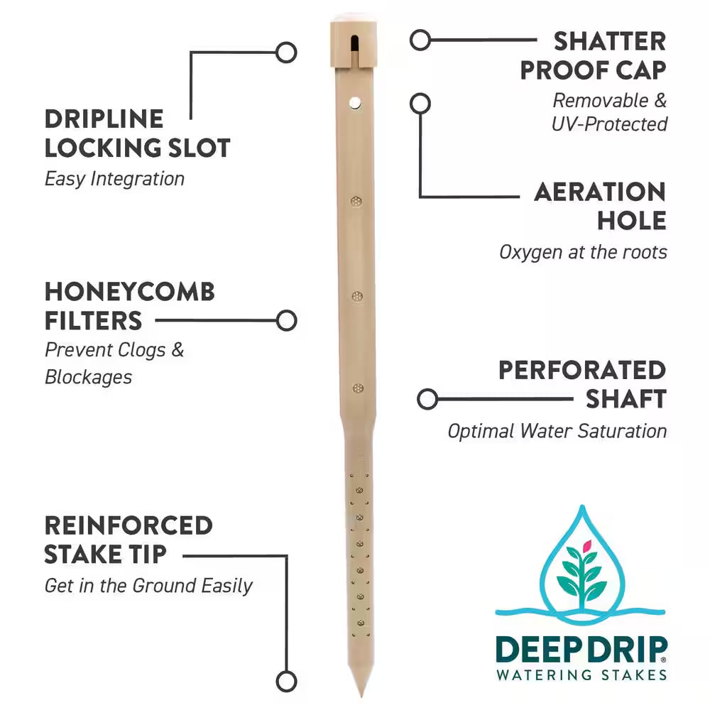 24 In. Watering Stake (3-Pack)