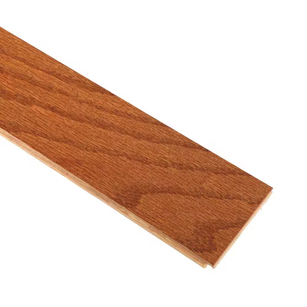 Colony Collection Gunstock Oak 3/8 In. T X 3 In. W T+G Smooth Engineered Hardwood Flooring (31.5 Sq.Ft./Ctn)