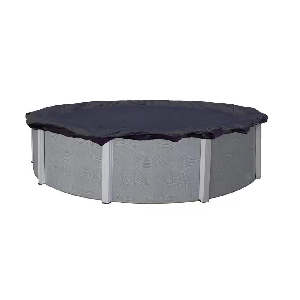 24 Ft. round Blue above Ground Swimming Pool Winter Cover