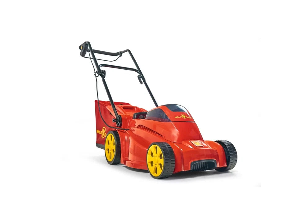 Wolf Garten cordless lawnmower Lycos 40/370 M with battery + charger cutting width 34cm