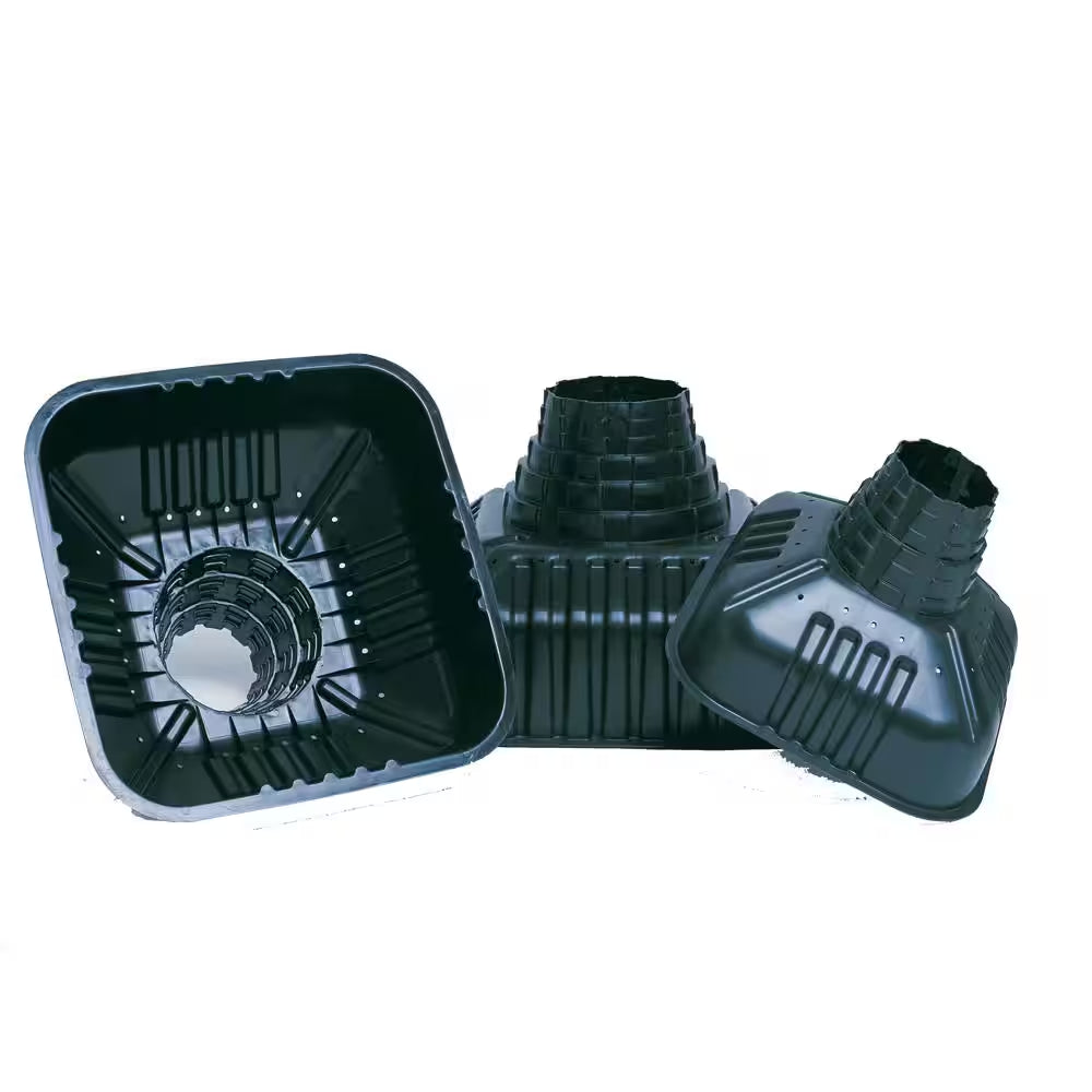 22 In. X 16-1/2 In. X 22 In. Plastic Concrete Footing Form