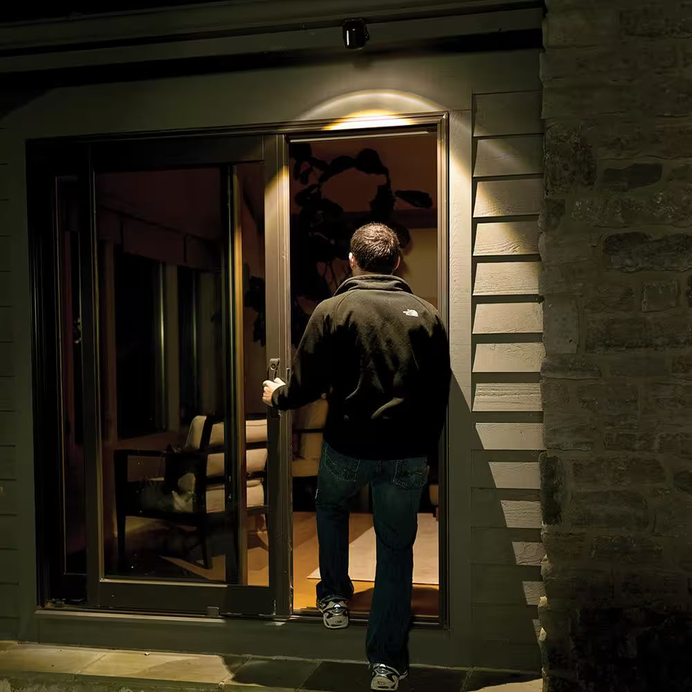 Wireless Motion Activated Integrated LED Mini Spotlight, Brown