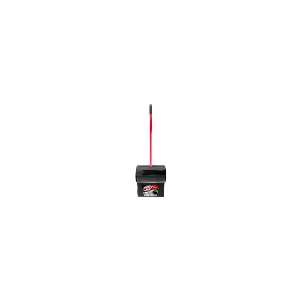 12 In. X 36 In. High Power Closed Lid Lobby Dustpan with Handle