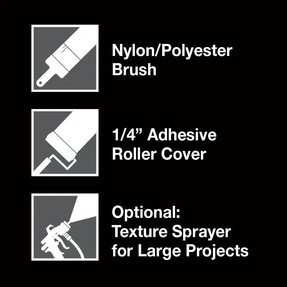 1 Gal. Gray Granite Grip Decorative Flat Interior/Exterior Concrete Floor Coating