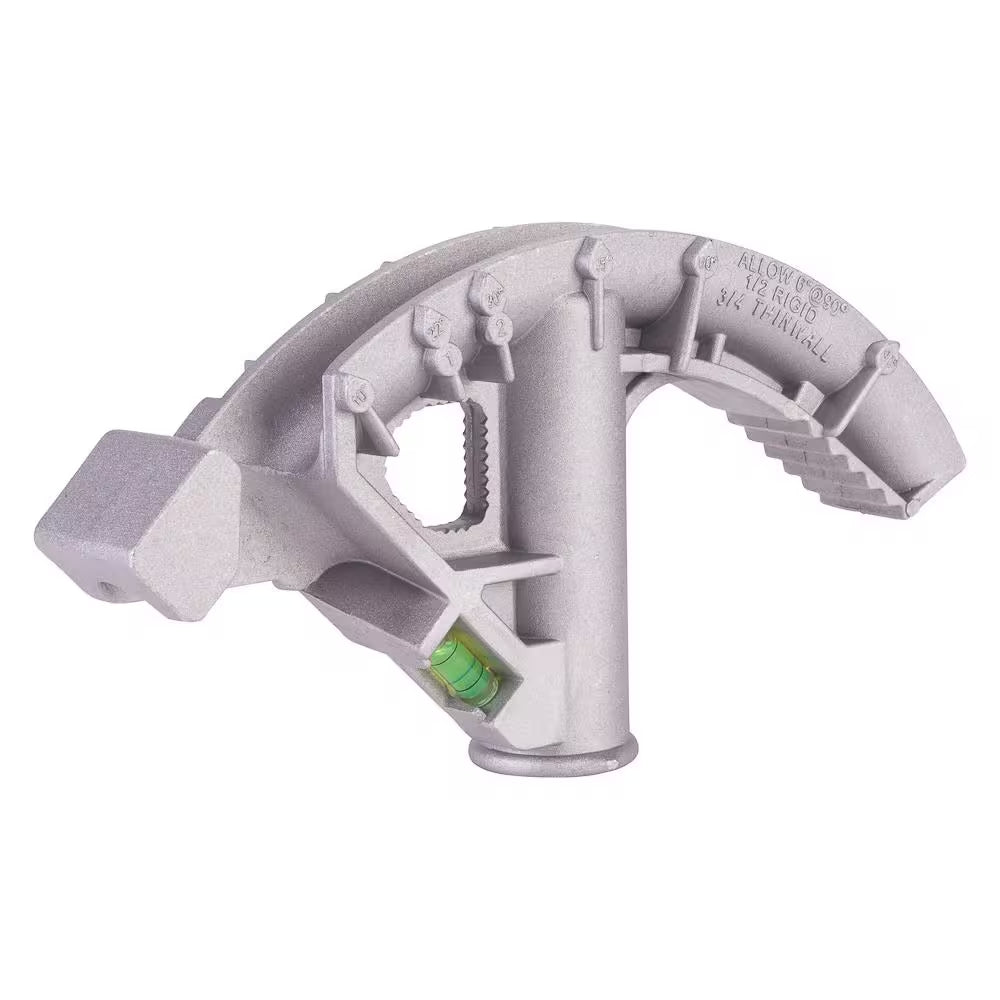 Conduit Bender for 3/4 In. EMT or 1/2 In. Rigid, Grey