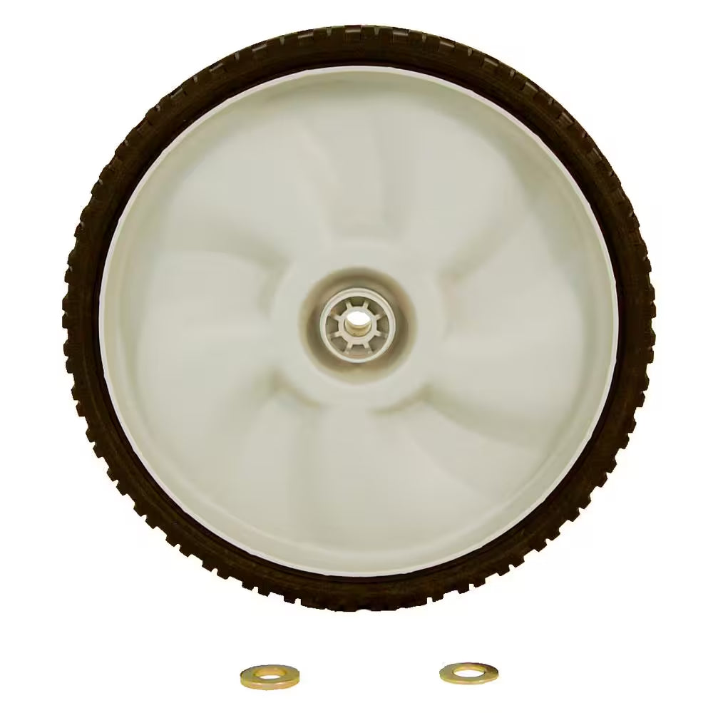 11 In. X 1.75 In. Universal Plastic Wheel for Lawn Mowers