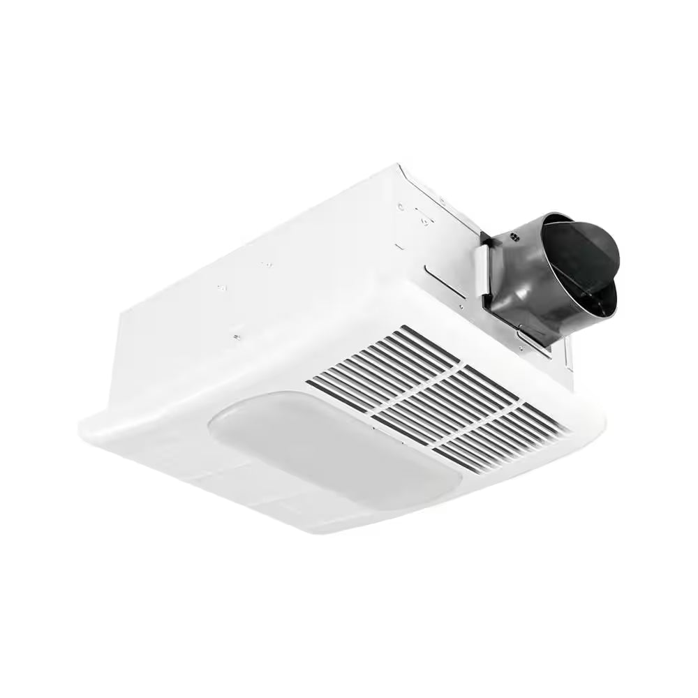 Radiance Series 80 CFM Ceiling Bathroom Exhaust Fan with Light and Heater